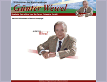 Tablet Screenshot of guenter-wewel.de